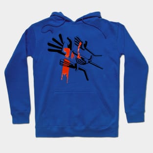 Bloody hands Hoodie